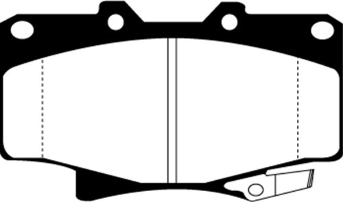 Image of EBC Brakes UD502 Ultimax OEM Replacement Brake Pad