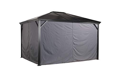 Sojag Verona Kit von Mauern, grau, 10 x 14 m