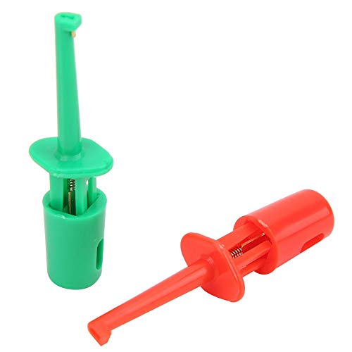 Image of Marhynchus Test Hooks, 20Pcs Multimeter Accessories Colorful Small Hook Clip Test Probe for Electronic Experiment Testing (Small Test Hook)
