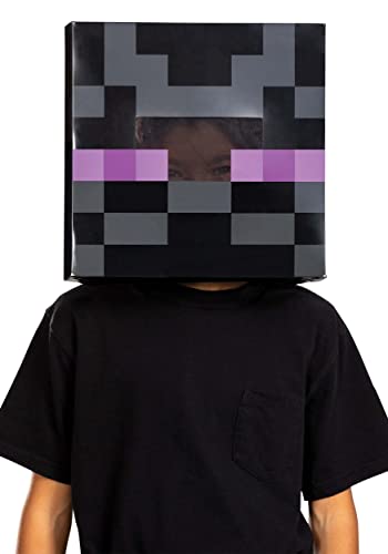 Disguise Minecraft Enderman Mask for Kids Official Minecraft Costume Accessory Child Size