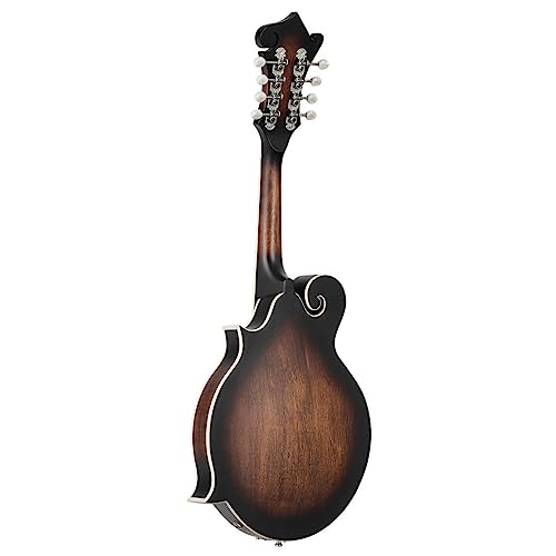 Ortega Guitars F-Style Mandoline Elektro-Akustisch – F-Holes – Americana Series – Fichte / Ahorn, Braun (RMFE30-WB)