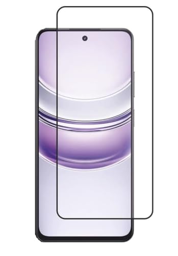 Image of HD Tempered Glass Screen Protector Compatible for Realme 14X 5G with Edge to Edge coverage and Easy Installation kit