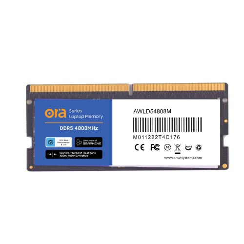 Image of DDR5 8GB Laptop RAM, 4800 MHz Laptop Memory, Anwi ORA