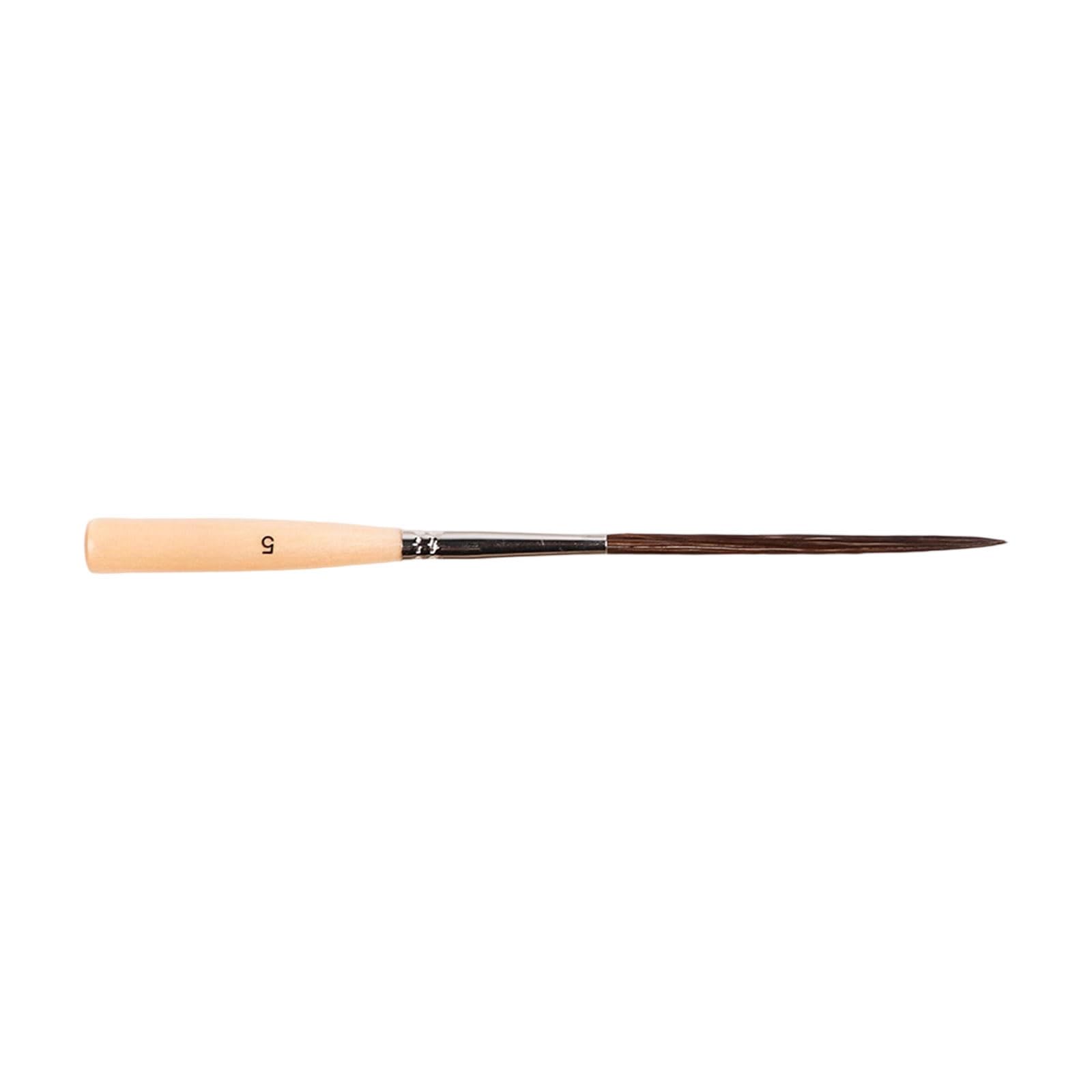 Tip Detail Paint Brush Wooden Handle Miniature Brush Artist Art Painting Tool for Oil Acrylic Watercolor Gouache Detail Paintbrush