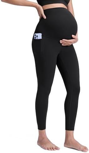 CRZ YOGA Butterluxe Maternity Leggings Pockets 25" - Soft Workout...