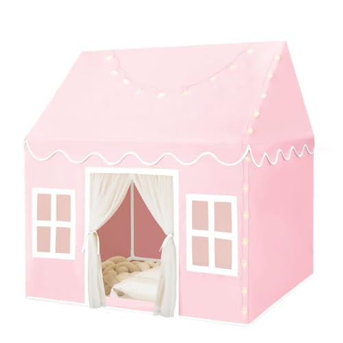 キッズテント 子供用テント室内 ボールハウス プレイハウス プリンセスおもちゃ 女の子の3-8歳 簡単に組立 秘密基地 kids tent 誕生日・子どもの日・入園祝い・クリスマスのプレゼントに最適 室外/室内遊具