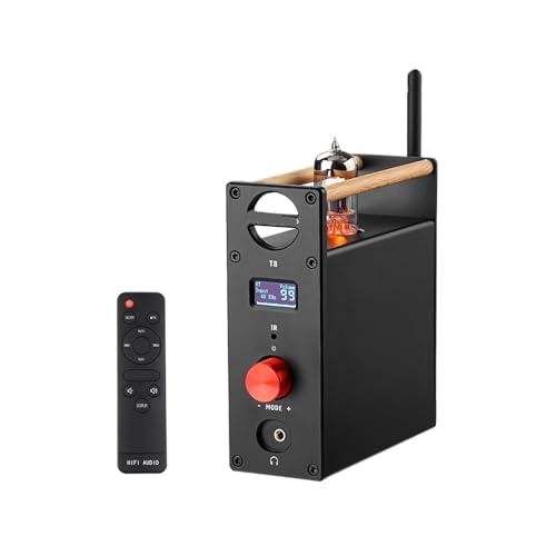 T8 tube amplifier preamplifier decoder U DAC optical fiber coaxial input HIFI preamplifier headphone amplifier