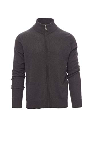 PAYPER Maglioncino Unisex a Zip Intera con Polsi e...