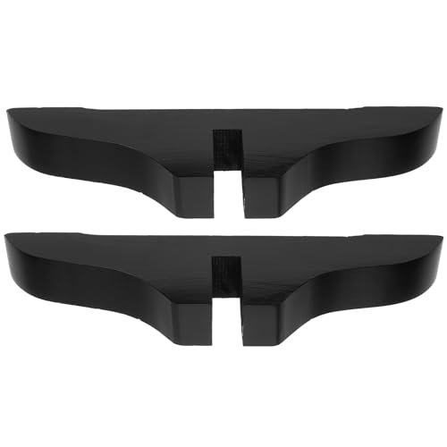 NOLITOY 2個 木製ルームディバイダー用耐摩耗スクリーン足 家用屏風仕切りスタンドベース 滑らか加工で な間仕切り支え