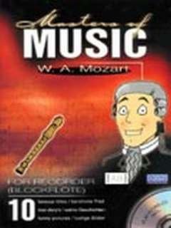 Master of Music – arrangiamento per flauto – con CD [Note musicali/spartito] Compositore: MOZART WOLFGANG AMADEUS