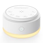 Momcozy Sound Machine for Baby-20 Soothing Sounds & Touch Warm Light Portable White Noise for Kids & Adults for Sleeping Timer and Memory | Ideal Travel Companion & Nursery Must-Have & Outing