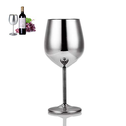 Keemov 赤ワイングラス ステンレス 500ml