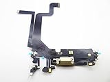 Charging Port Board Dock Connector Flex Cable Replacement Compatible with iPhone 14 Pro Max 6.7inch (Gold)