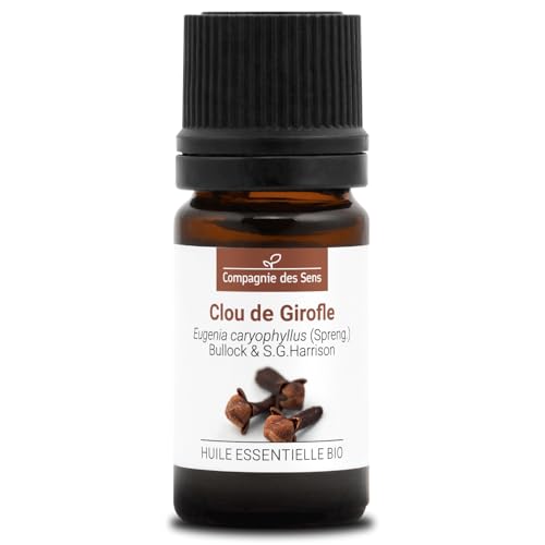 GEWÜRZNELKE BIO - 5ml - Premium-Qualität Ätherisches Öl - 100% Rein Natürlich ChromaCert Garantie - Chemotypisiert & Vollspektrum