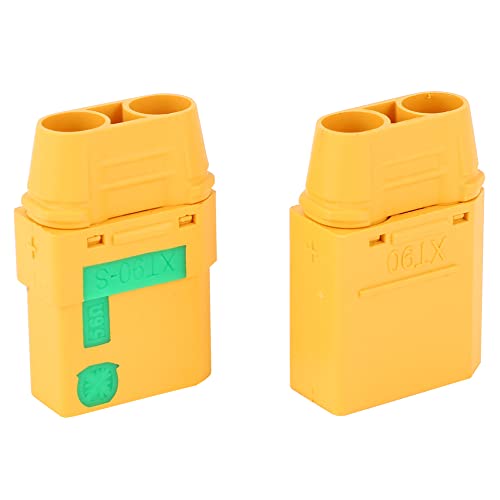 Conector XT90 tipo banana para cableado de baterías en barcos RC y drones 3