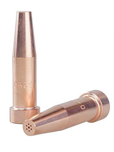 LISSAM 6290-0 Acetylene Cutting Torch Tip – Compatible with H-Style Medium Duty Torch (2-Pack)