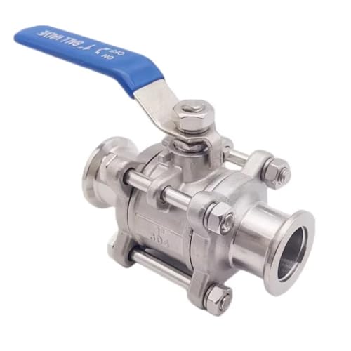 Vanne KF25 boule à vide trois pièces pour optimiser vos installations de distillation