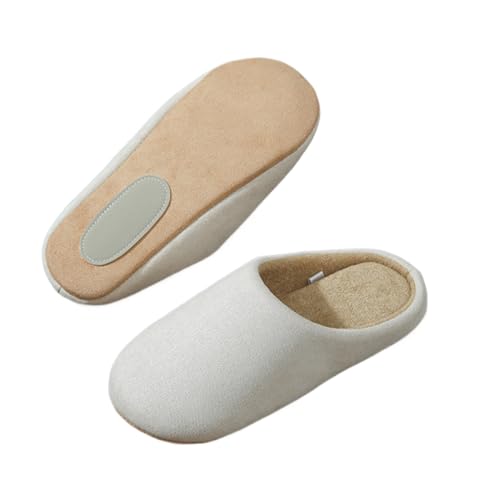 Premium Comfort All Seasons Silent Suede Cushion Sole Non Slip Women's House Slippers Indoor Soft Home Slip On Shoes