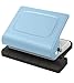 Bindegerät 10-Loch – Papierstanzer für Planer A4 (30 Löcher), A5 (20 Löcher), B5 (26 Löcher) – Locher für Büro, Schule & DIY – Blau