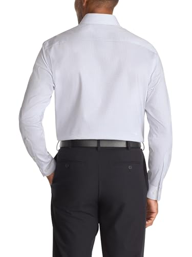 Van Heusen Mens Dress Shirt Regular Fit Ultra Wrinkle Free Flex Collar Stretch2