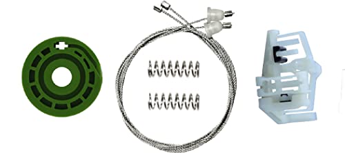 Bossmobil Trasero Derecho Compatible con BMW 3 E90 E91 325i 316d 316i 318d 318i 320d 320i 320si 323i 325d 325i 325xi 328i 330d 330i 330xd 330xi 335d 335i 335xi M3 Elevalunas9 Kit de reparación0 7153 Cover