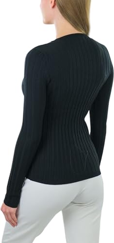 Image of ToBeInStyle Women's Classic Long Sleeve V-Neck Pullover Sweater