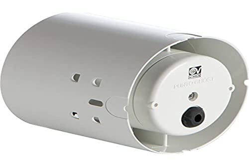Aspirador helicoidal Vortice Punto Ghost ideal para eliminar la humedad en baños sin ventanas