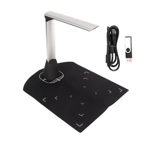 Escáner de documentos USB portátil A4 con OCR para digitalizar libros fácilmente 3