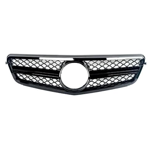 Calandre W204 Noir Brillant Style AMG pour Mercedes Classe C Berline Break Coupé 2007-2014