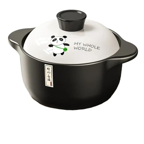 WDSOPK Casserole en Céramique Résistante Aux Hautes Températures, Idéale pour Mijoter Et Cuire des Pâtes, des Ragoûts Et des Soupes. Compatible avec Les...