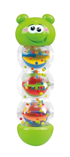 PLAY Caterpillar Baby Rattle | Sensory Developmental Newborn Baby Toy | Cartoon Shape Baby Rattle | Sturdy Plastic Rattle for Baby and Toddlers