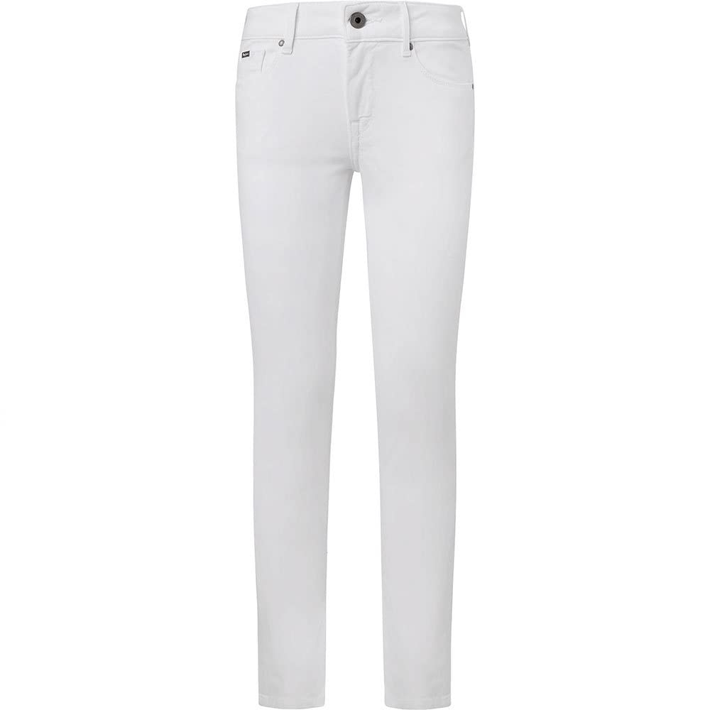 Pepe Jeans Damen Jeans Soho, Weiß (White), 34W / 28L
