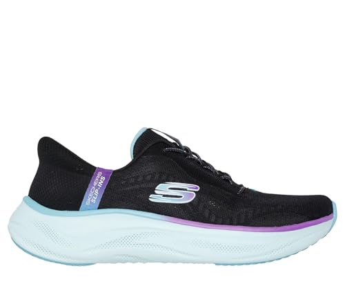Skechers Skech Cloud Hands Free Slip-INS, BKMT, 8