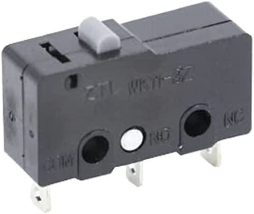 Micro Switch KW11-3Z 5A 250VAC : Lot de 10 interrupteurs de limite 3 broches avec levier à roulette