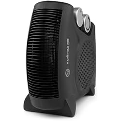Ventilador Vertical Orbegozo FH 5140 Orbegozo - Calefactor. (2 en 1). Posición horizontal & vertical. Función ventilador de aire frío. Calor 1000W-2000W.