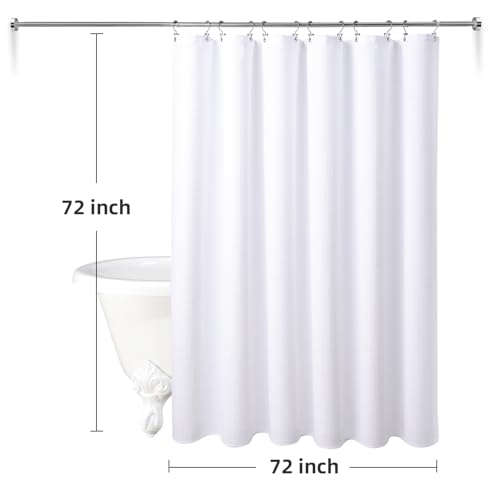 Rideau de douche imperméable LaCyan pour préserver une salle de bain sèche - 5