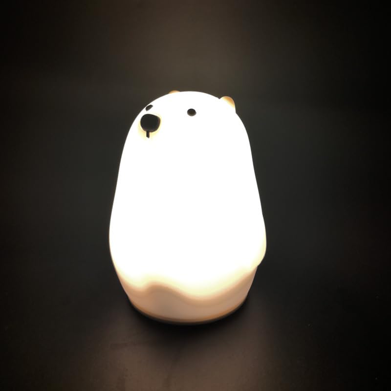 Puckator Adoramals - Lámpara LED para dormir con luz nocturna que cambia de color