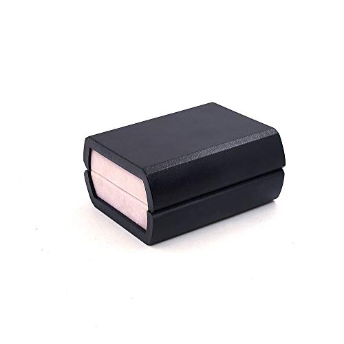 Uteruik Heren Manchetknopen Tie Clip Pin Houten Houndstooth Gedrukt Tie Pin Shirt Manchetknopen voor Mens Bruiloft Geschenken met Gift Box (#A) - Image 5