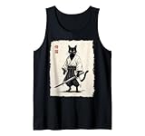 Photo Gallery samurai gatto guerriero nero arte giapponese anime retro vintage canotta Photo Gallery samurai gatto guerriero nero arte giapponese anime retro vintage canotta