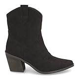 botines camperos primavera 2019 Botin estilo Cowboy con grabado
