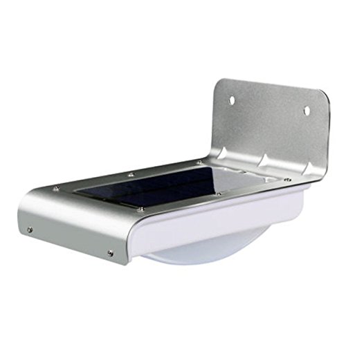 Brother123shop 16 Solar Led Power Light Sensor Motion Security Bracket White Outdoor Garden Lampplight Waterproof Lights