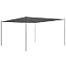 Produktbild vidaXL Gartenpavillon mit Schrägdach Pavillon Pergola Gartenzelt Terrassendach Sonnenschutz Überdachung 400x400x264cm Anthrazit 180g/m²