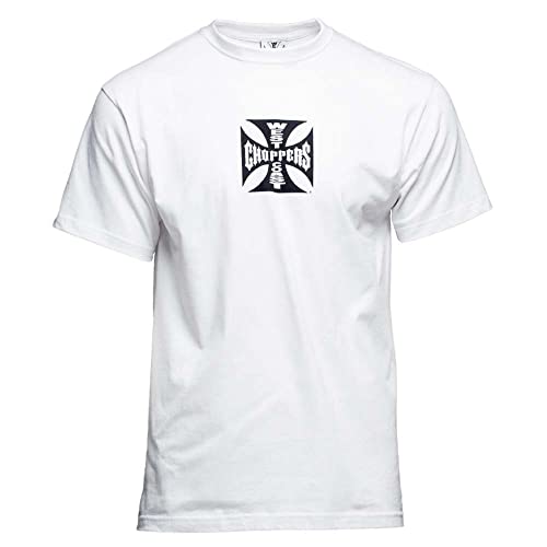 Camiseta West Coast Choppers OG Classic ATX ropa motera hombre negra manga corta