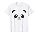 Regalo per bambini in costume da panda di Halloween Maglietta