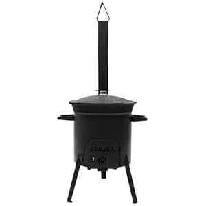 FlameFusion Utschak L Außenküche mit 16L Kazan