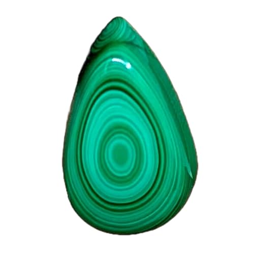 Pierre gemme malachite poire pour fabriquer vos colliers et pendentifs bohèmes
