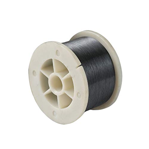 MHUI Fil De Tungstène Pur Métal Diamètre 0,1-0,18 mm pour L'ameublement À Haute Température, Technologie D'éclairage (Longueur 9,8 Pieds),0.1mm/3m Cover