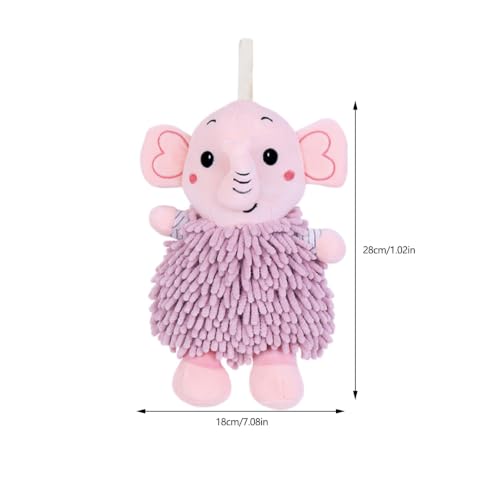 PANGBOER Chenilles – Serviette à Main en Forme d ' Animal, Remplissage en Coton PP, Absorption d ' Eau Rapide, pour Salle de Bain, décoration de Cuisine, Serviette Suspendue en Forme d ' Animal – vue 2