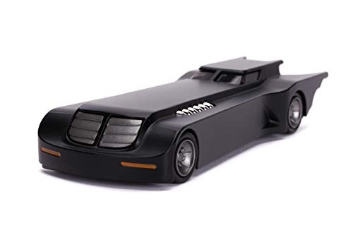 BATMAN Jada Toys The Animated Series Hollywood Rides Diecast Model 1/32 Batmobile with Fig