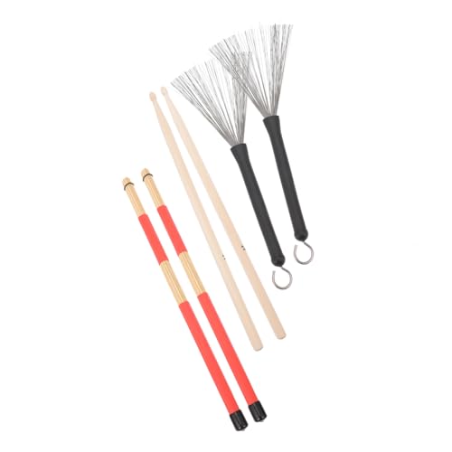 Kit de Baquetas de Madera YARNOW 5A con Bolsa para Jazz Fusion y Presentaciones de Bajo Volumen miniatura 1